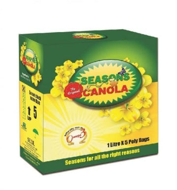 SEASON CANOLA OIL 5LTR