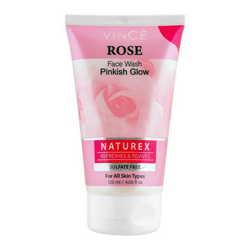 VINCE ROSE PINKISH GLOW FACE WASH 120mL